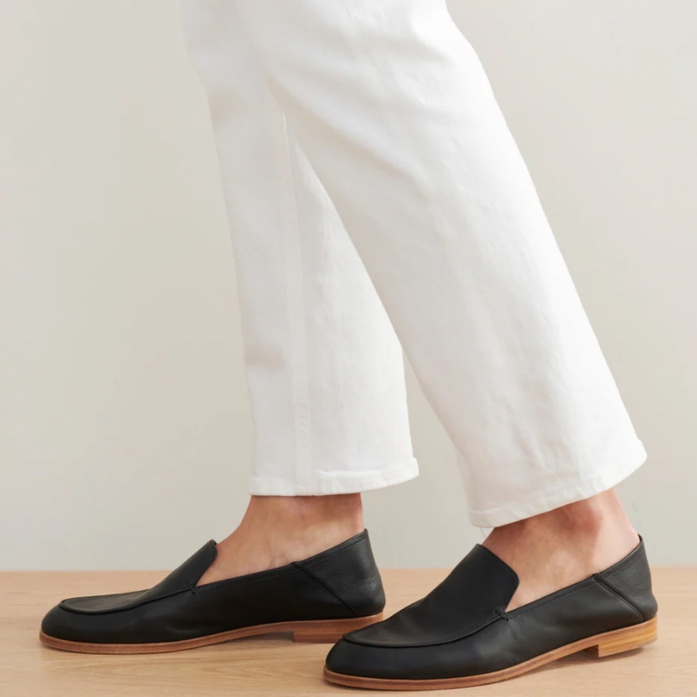 NWT Jenni Kayne Palma Leather Flats (Size 37)